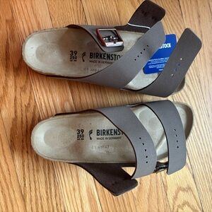 Birkenstock Mocca Arizona Double Strap Sandals